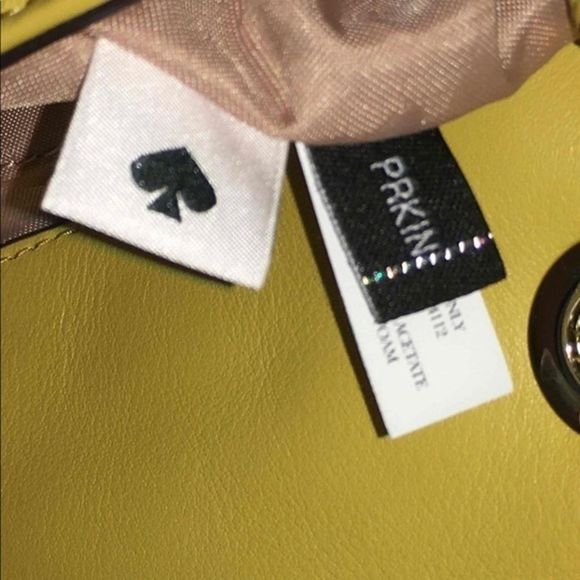 Kate Spade Mustard Yellow Quilted Natalia Chain Bag - Picture 15 of 15